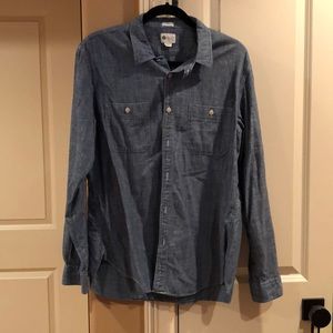 J. Crew Sold Out Chambray Tailored Shirt